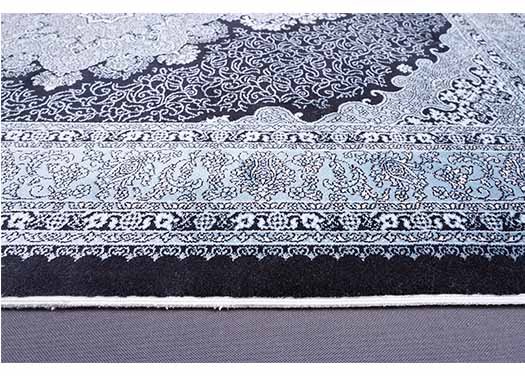 Small Rug for Dining Table Silk Medallion 2.6x4.1 ft - Rugs 1
