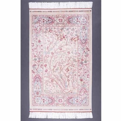 Small Rugs for Entryway Silk Medallion 2.6x4.1 ft - Rugs 1