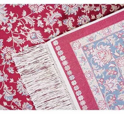 Small Silk Rugs for Sale Red Silk Medallion 2.6x4.1 ft - Rugs 1