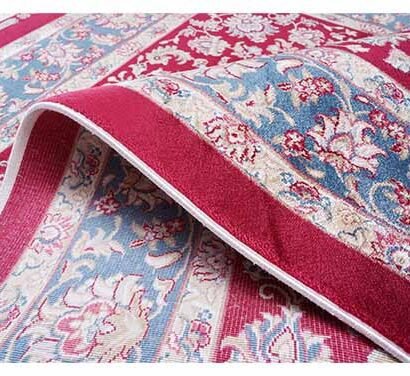 Small Silk Rugs for Sale Red Silk Medallion 2.6x4.1 ft - Rugs 1
