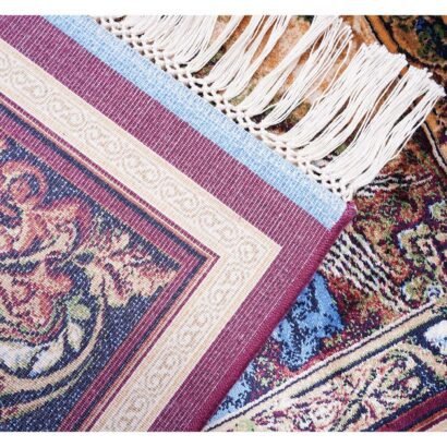 Small Throw Rugs for Bedroom Silk Portrait 1.6x2.2 ft - Rugs 1