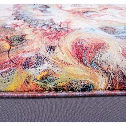 Small Turkish Rug Portrait Design 2.2x3.2 ft Washable Silk - Rugs 1