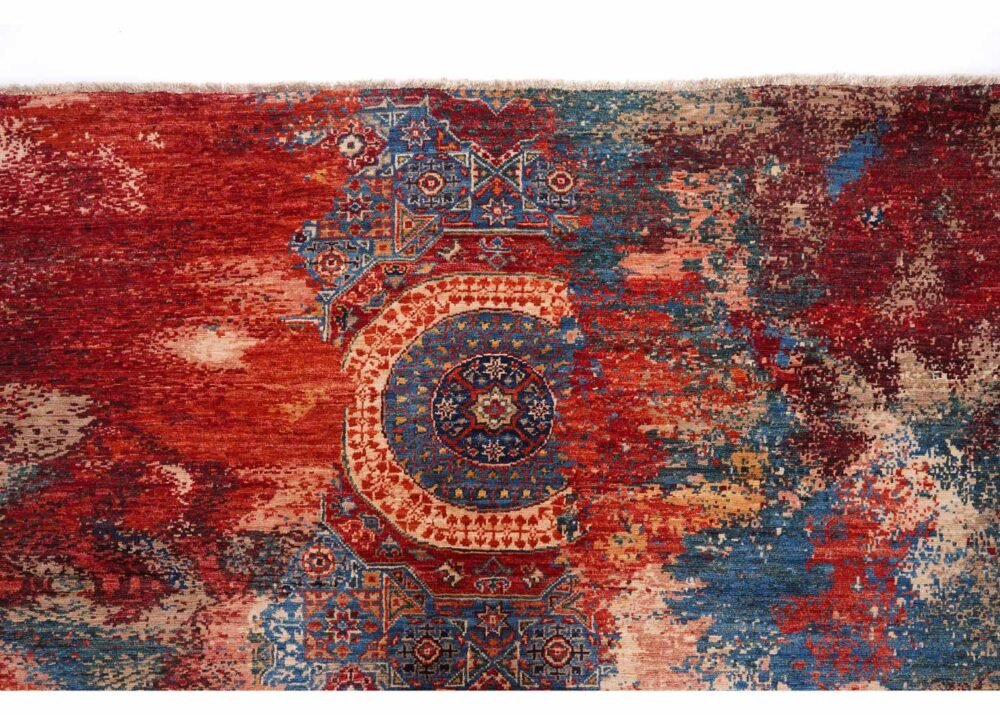Stylish Multicolor Wool Area Rugs 6.4x4.8 ft Traditional Modern Memluk
