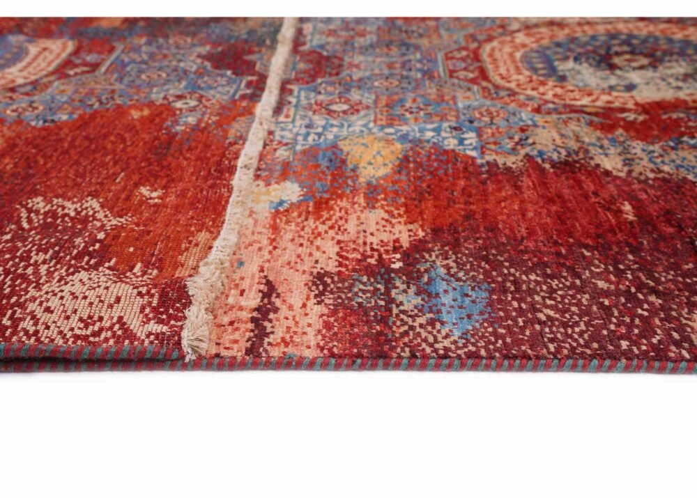 Stylish Multicolor Wool Area Rugs 6.4x4.8 ft Traditional Modern Memluk