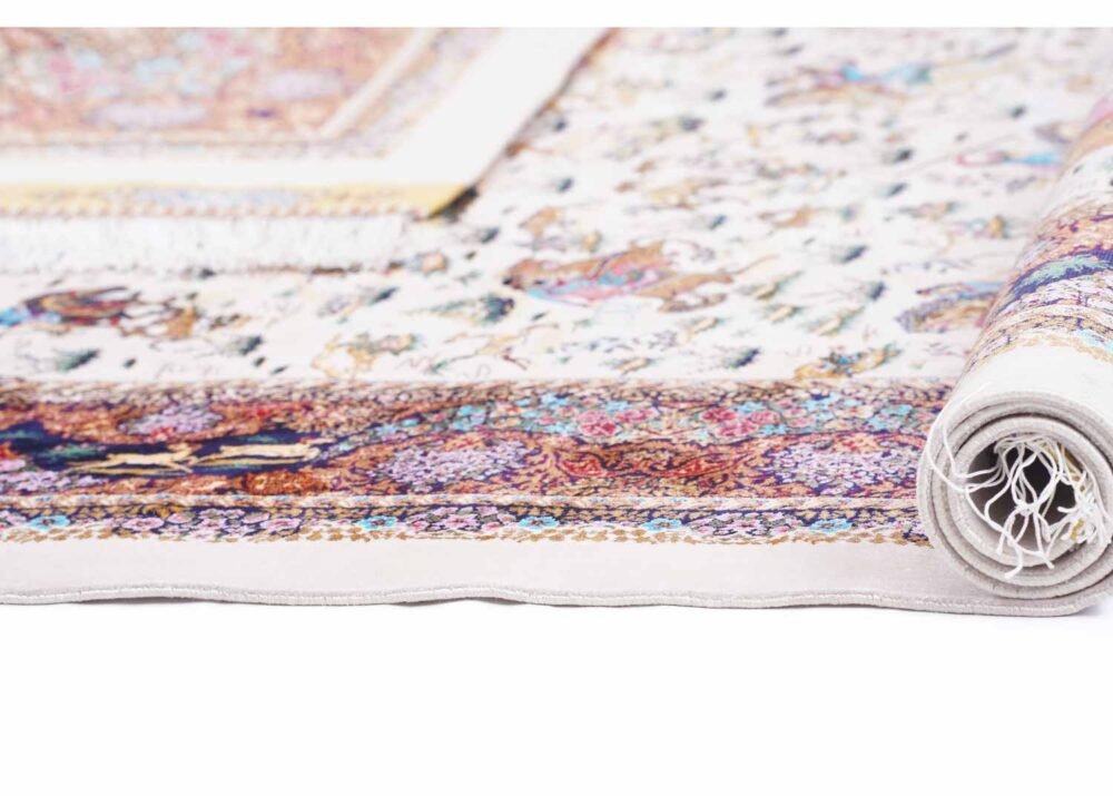 contemporary rug layout for interior styling