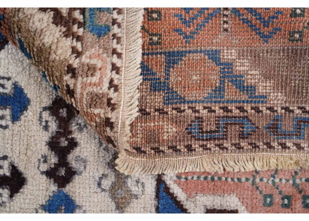 Traditional Kars Semi-Old 5x3 Rug Hand-Knotted Oriental Pattern