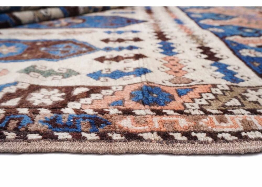 Traditional Kars Semi-Old 5x3 Rug Hand-Knotted Oriental Pattern