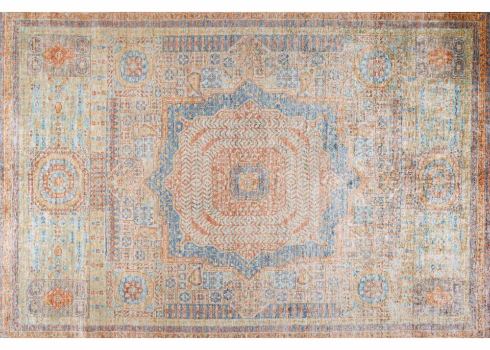 Traditonal Chic Rug for Bedroom, Living Room, Dining Room 8x5 Memluk