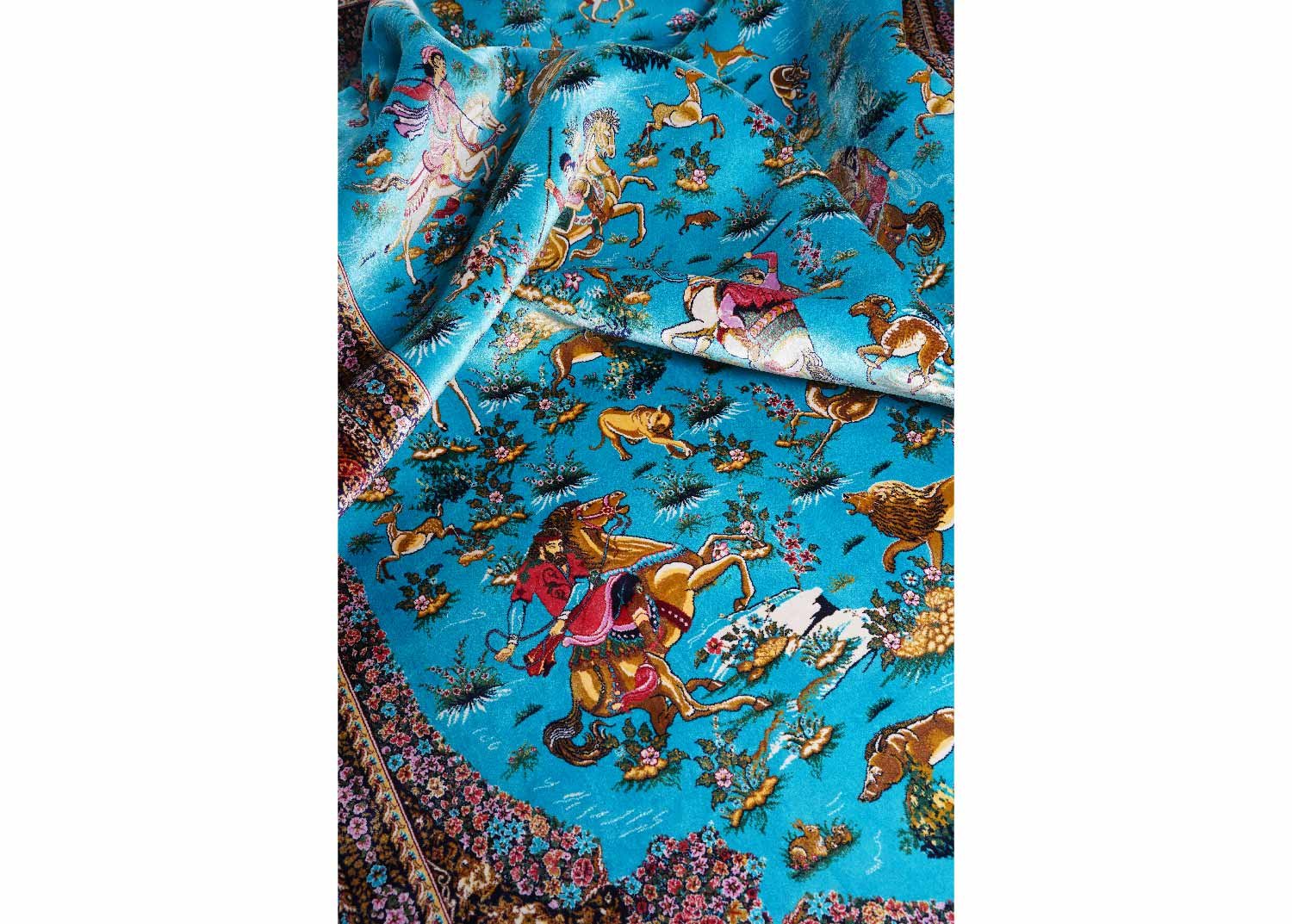 home-friendly rug placed in interior setting