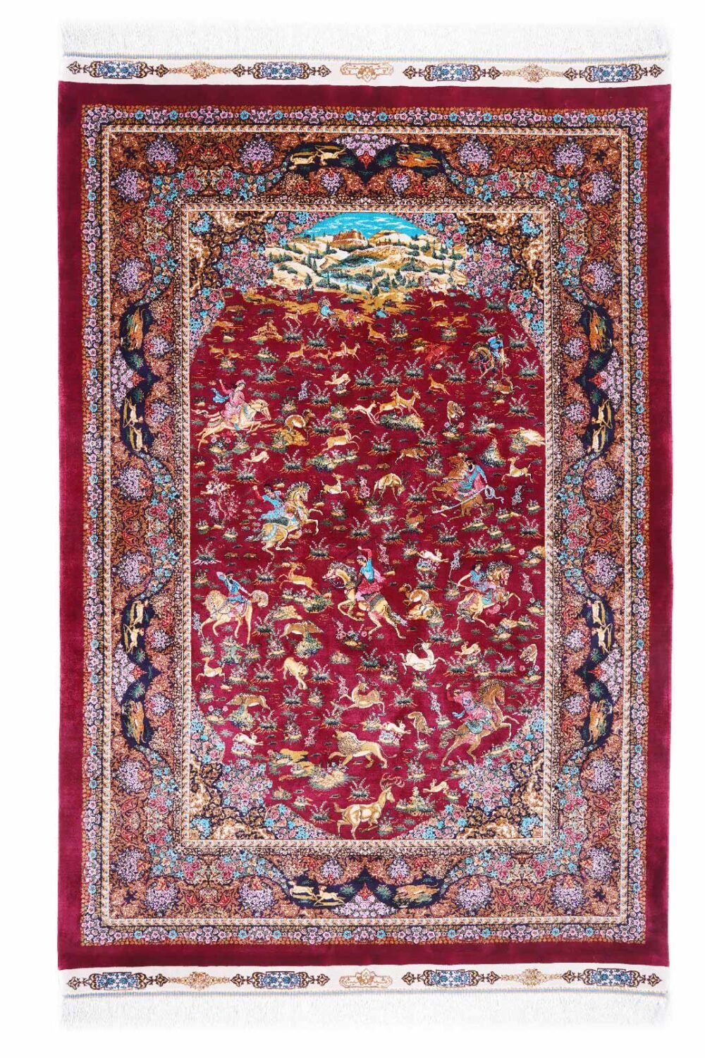 contemporary rug layout for interior styling