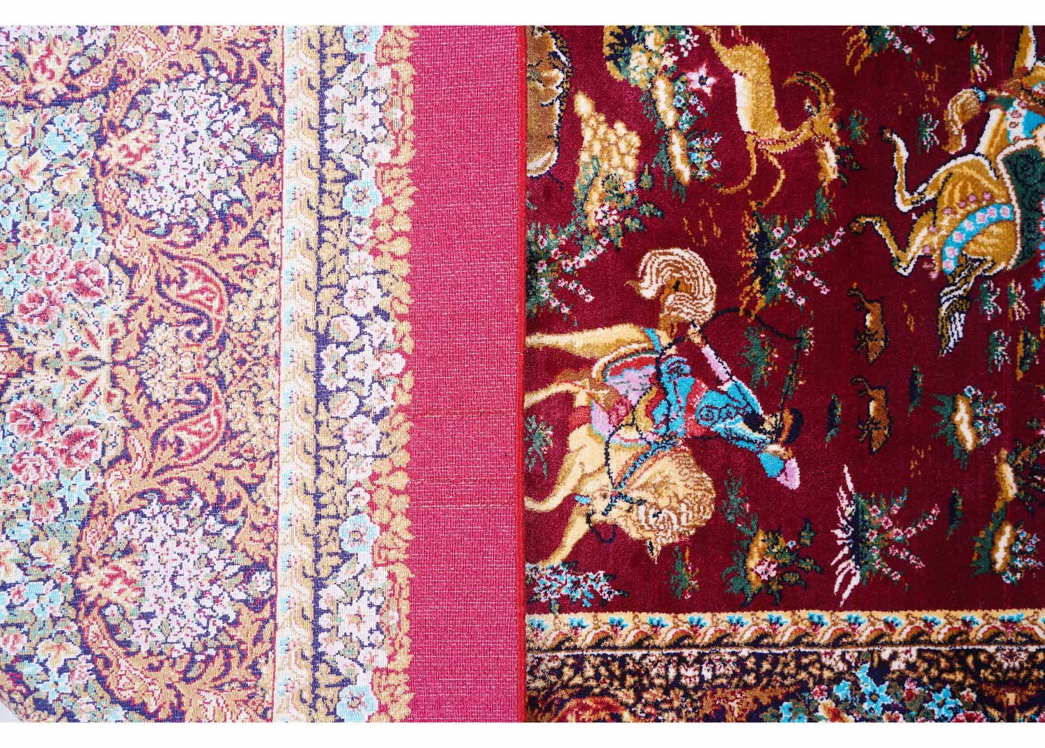 contemporary rug layout for interior styling