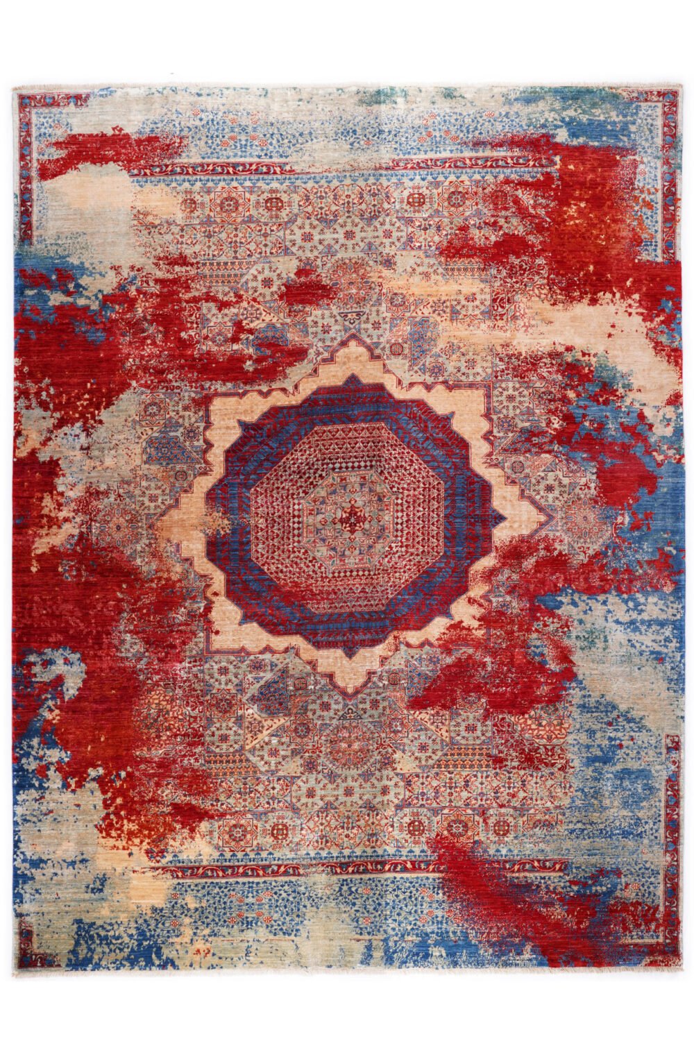 Extra Large Afghan Memluk Rug