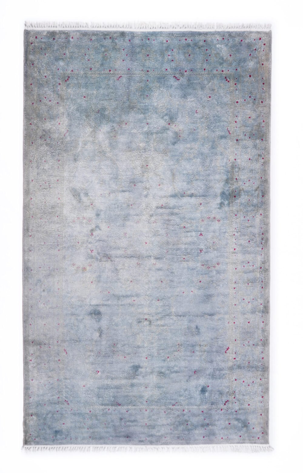 Solid Grey Blue Kayseri Rug