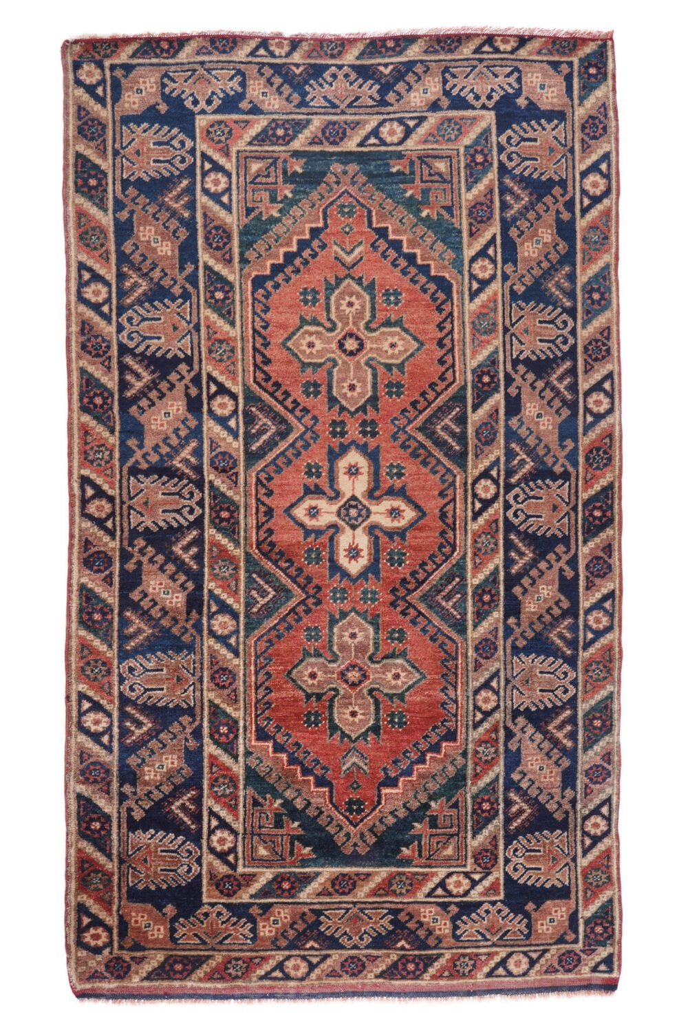 vintage brown rug