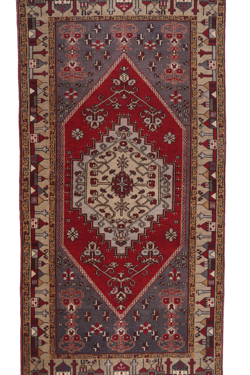 Brown Retro Rug