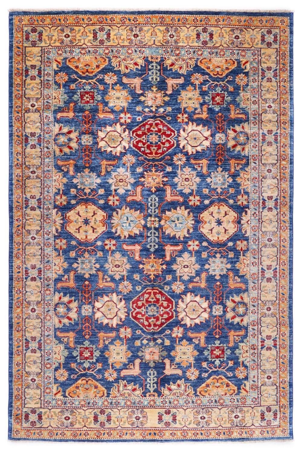 Blue Orange Sirvan Rug