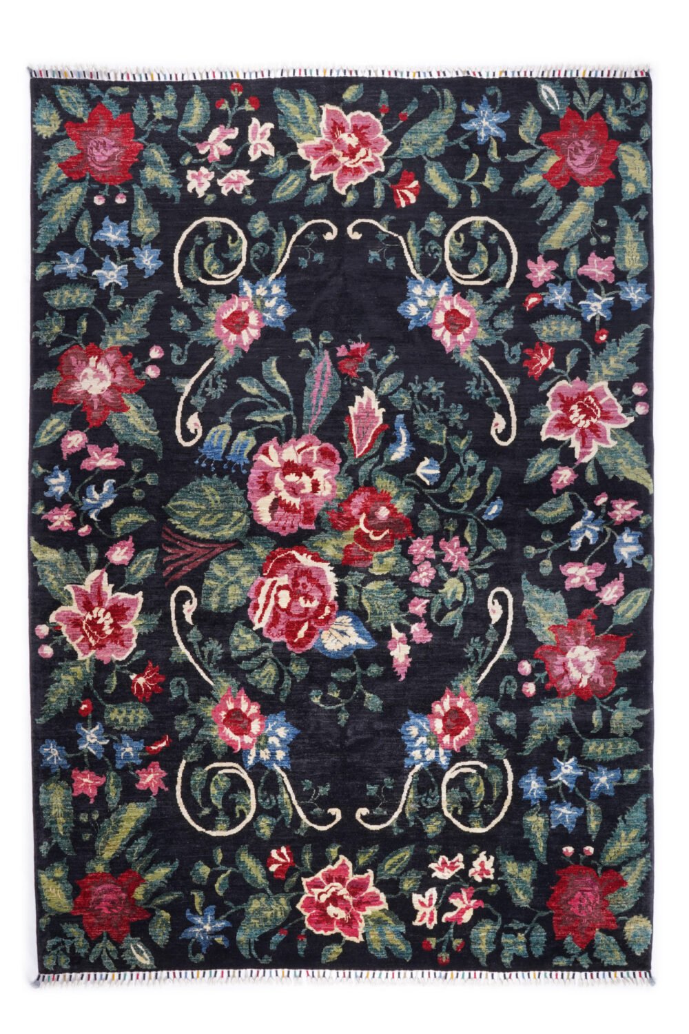 Floral Afghan Sultani Rug