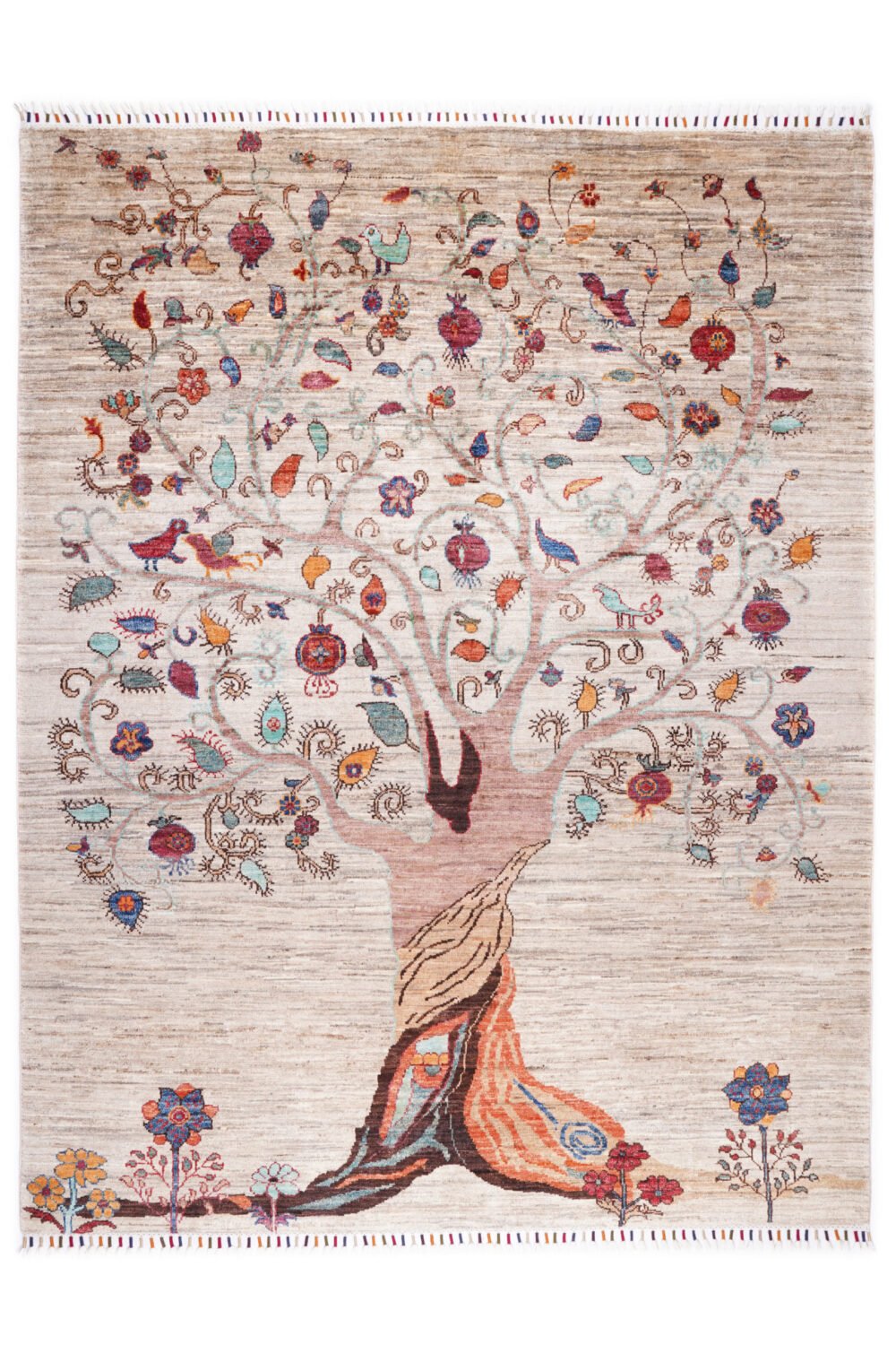 Durable living room rug