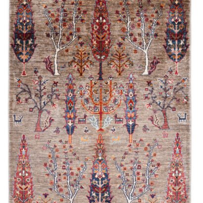 Afghan Tree Design Rug