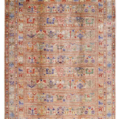 Afghan Animal Print Rug