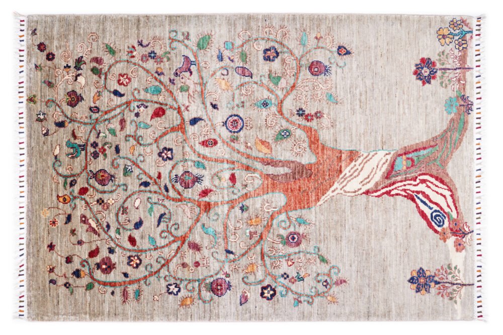 Durable living room rug