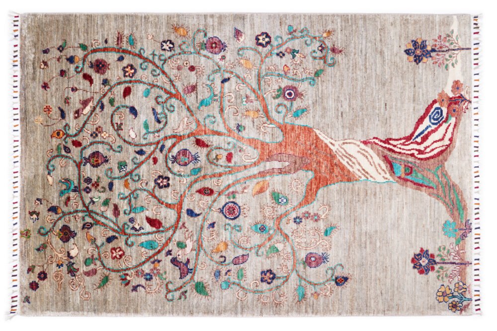 Durable living room rug