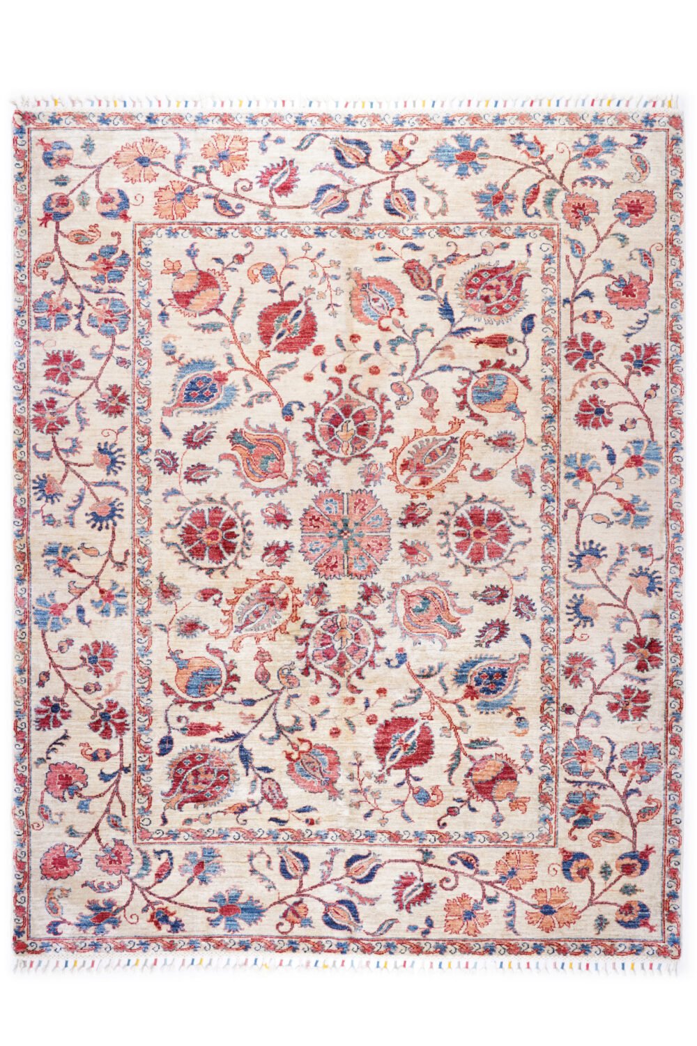 Afghan Usak Floral Rug