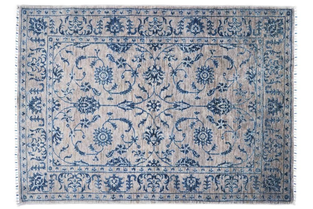 Floral Afghan Rug
