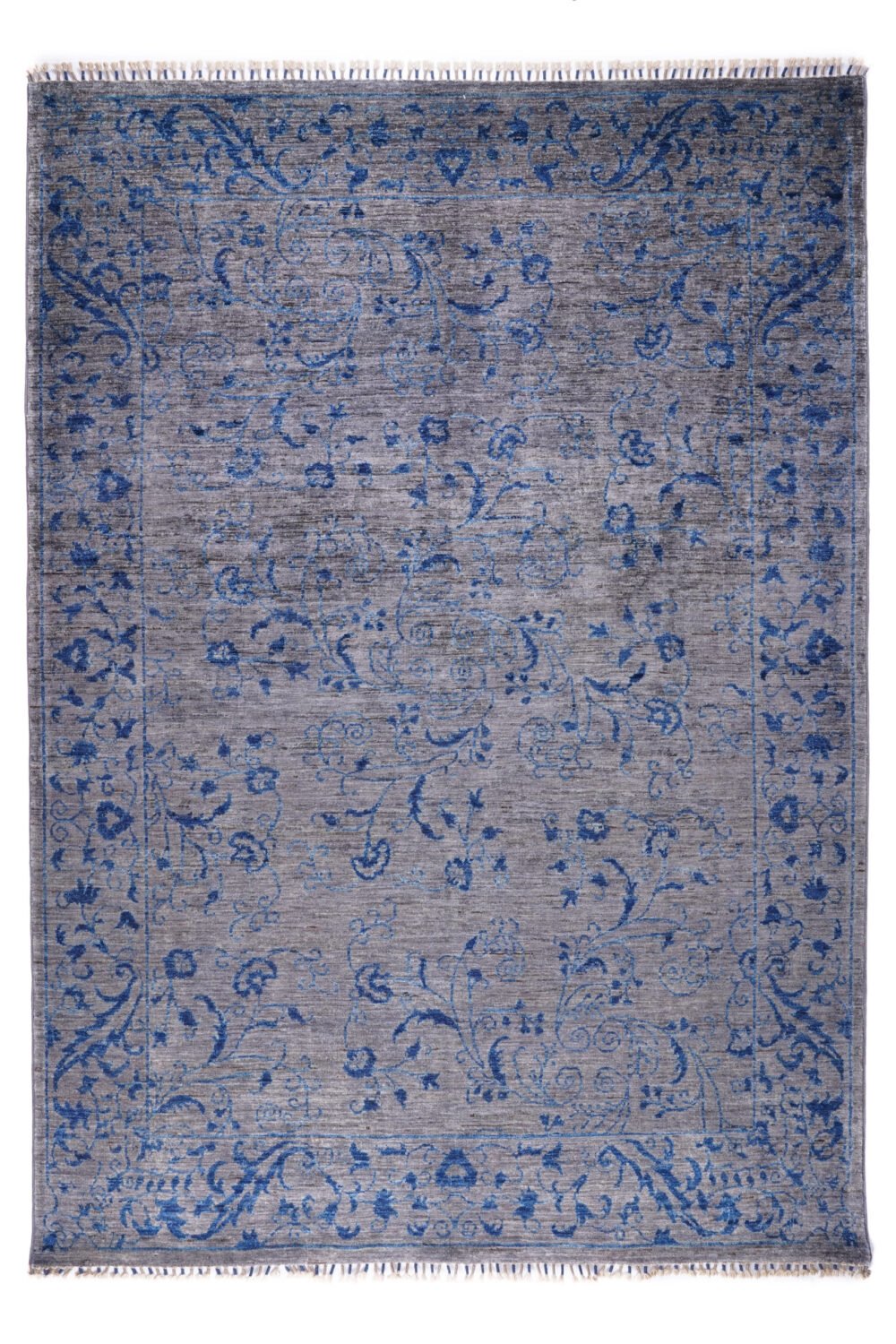 Grey Blue Turkish Rug