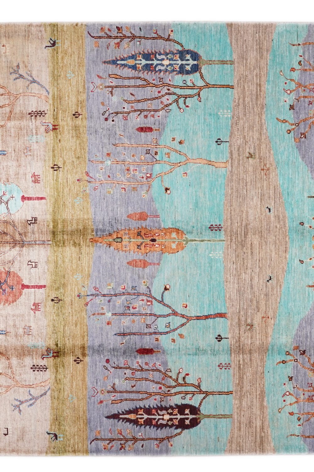 Afghan Tree Motif Rug