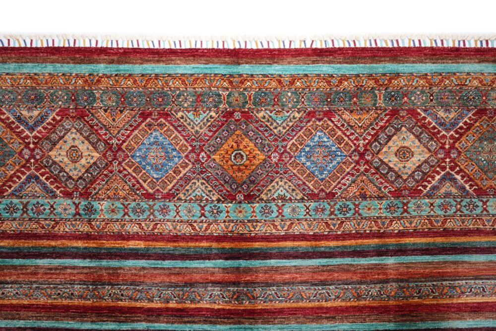 Rainbow Afghan Horgin Rug