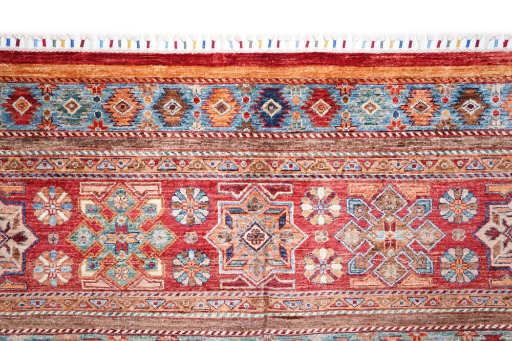 Striped Afghan Horgin Rug
