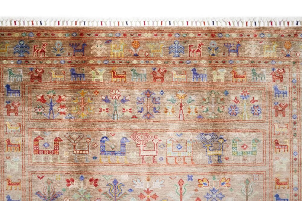 Afghan Animal Print Rug