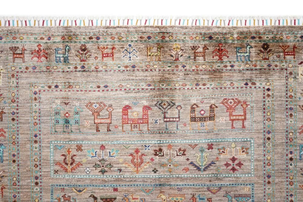 Afghan Animal Print Rug
