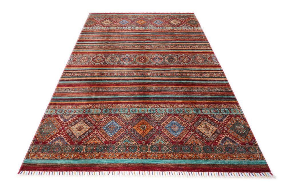 Rainbow Afghan Horgin Rug