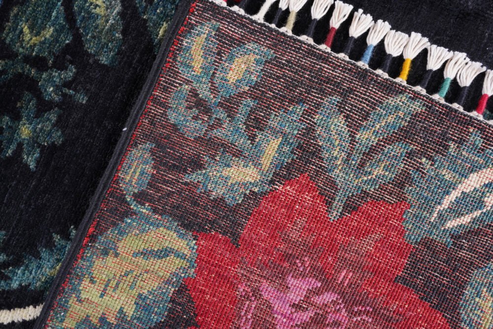 Floral Afghan Sultani Rug