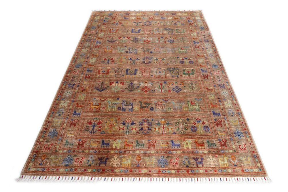 Afghan Animal Print Rug