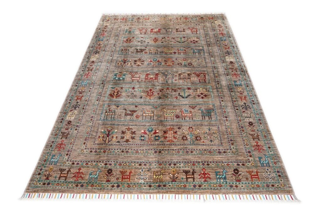Afghan Animal Print Rug