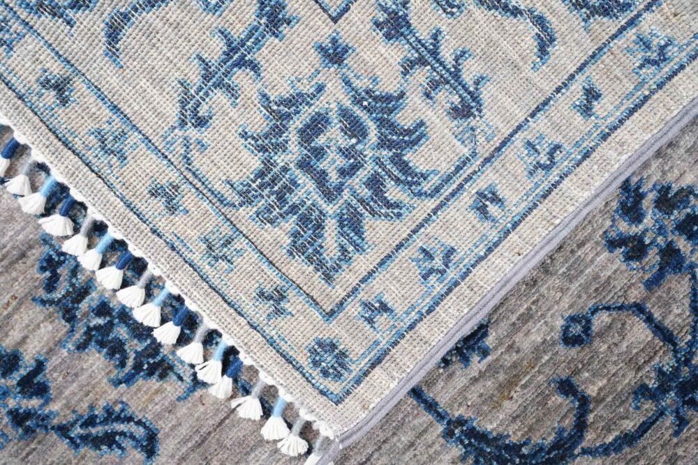 Floral Afghan Rug