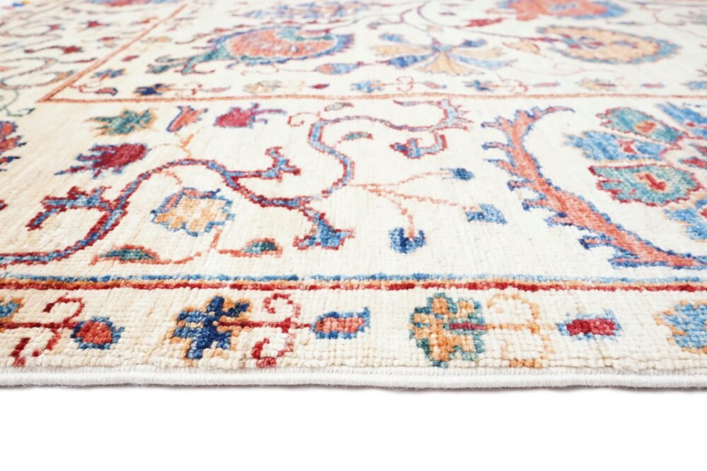 Floral Afghan Rug