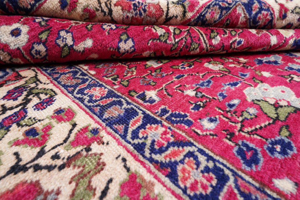 Hand-Knotted Kayseri Rug – Luxury Red Oriental Wool Area Rug | Rugs1
