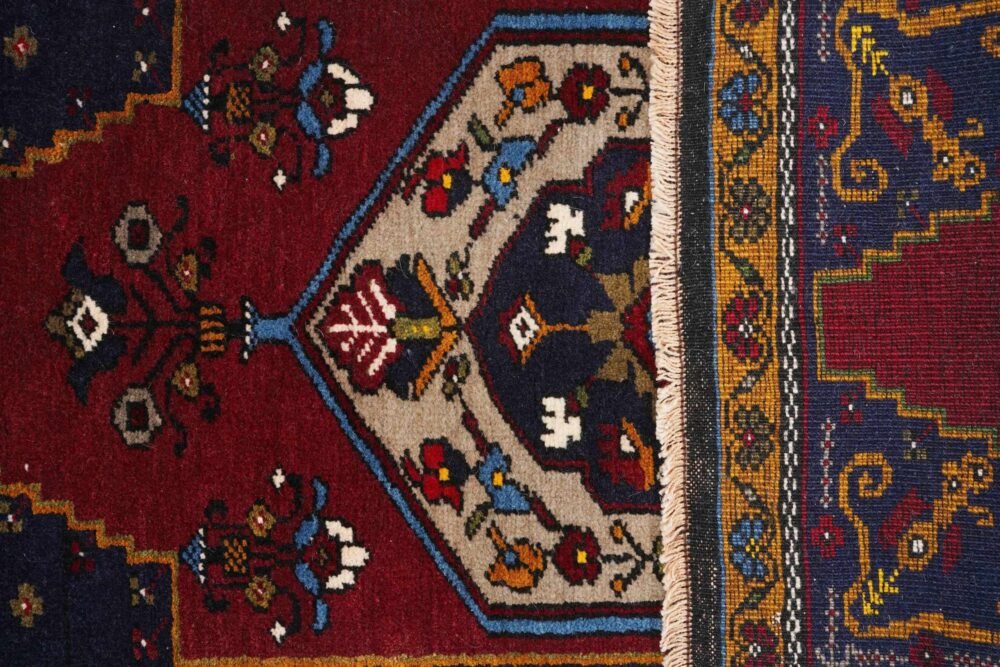 Small Yahyali Wool Rug