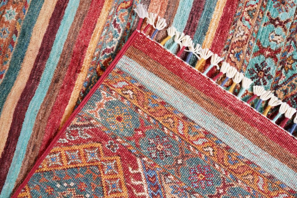 Rainbow Afghan Horgin Rug