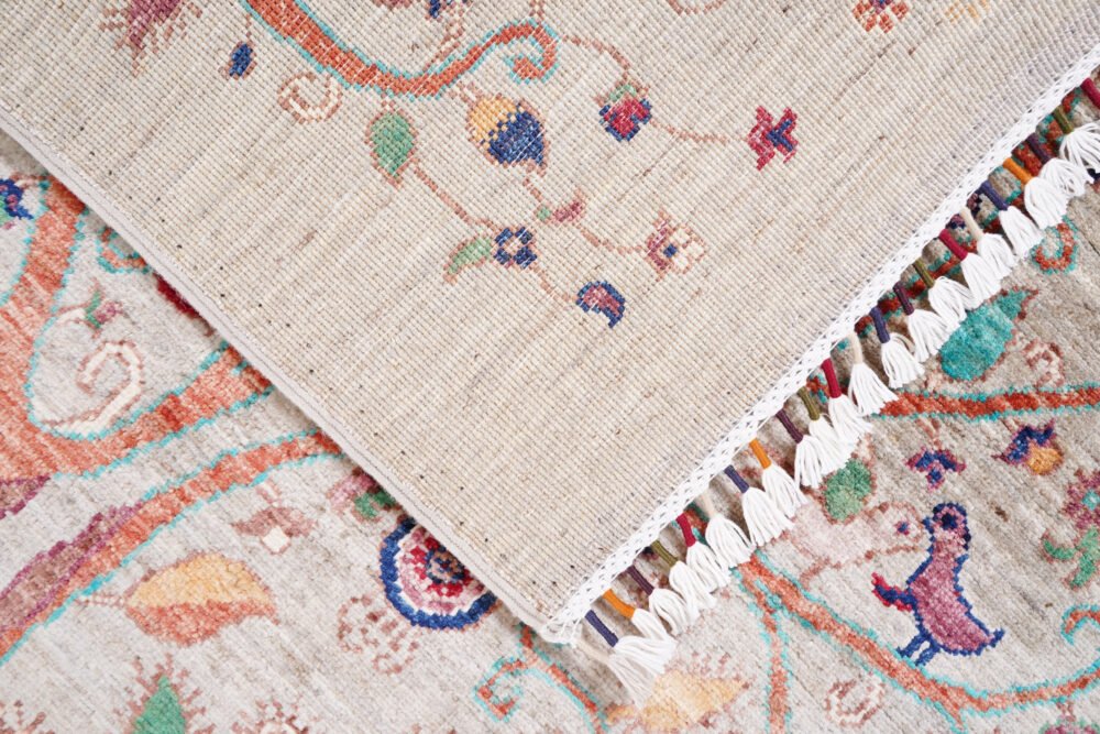 Durable living room rug