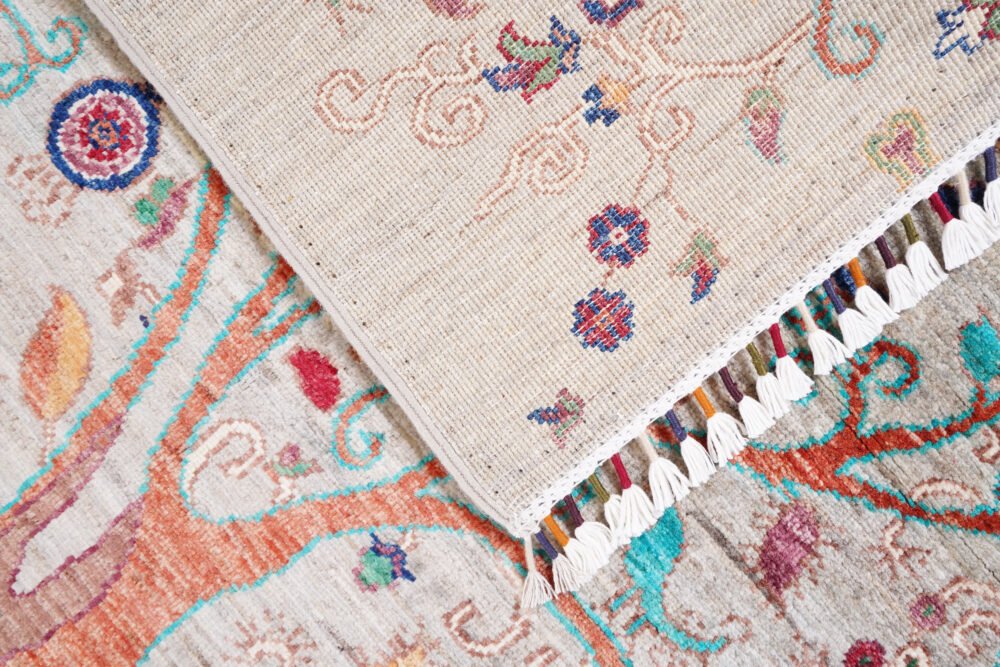 Durable living room rug