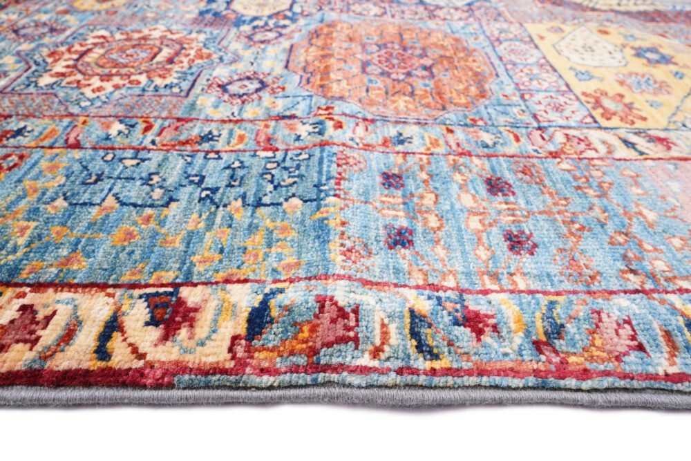 Rainbow Afghan Rug