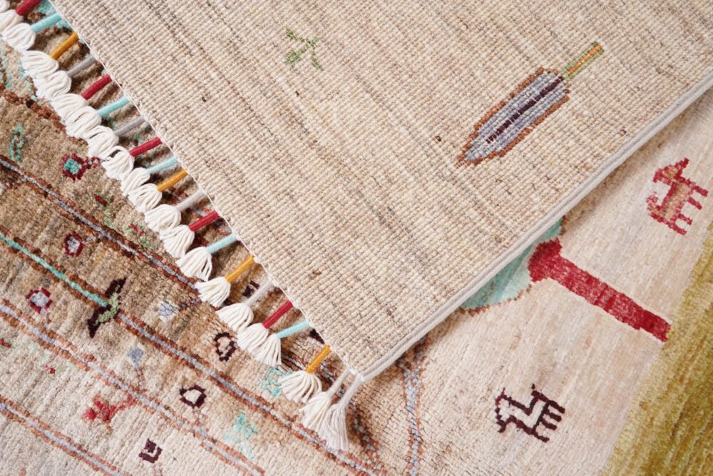 Afghan Tree Motif Rug