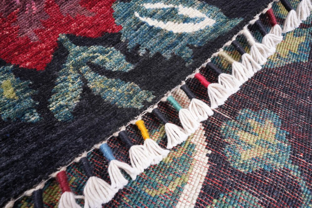Floral Afghan Sultani Rug