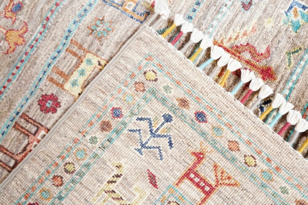 Afghan Animal Print Rug
