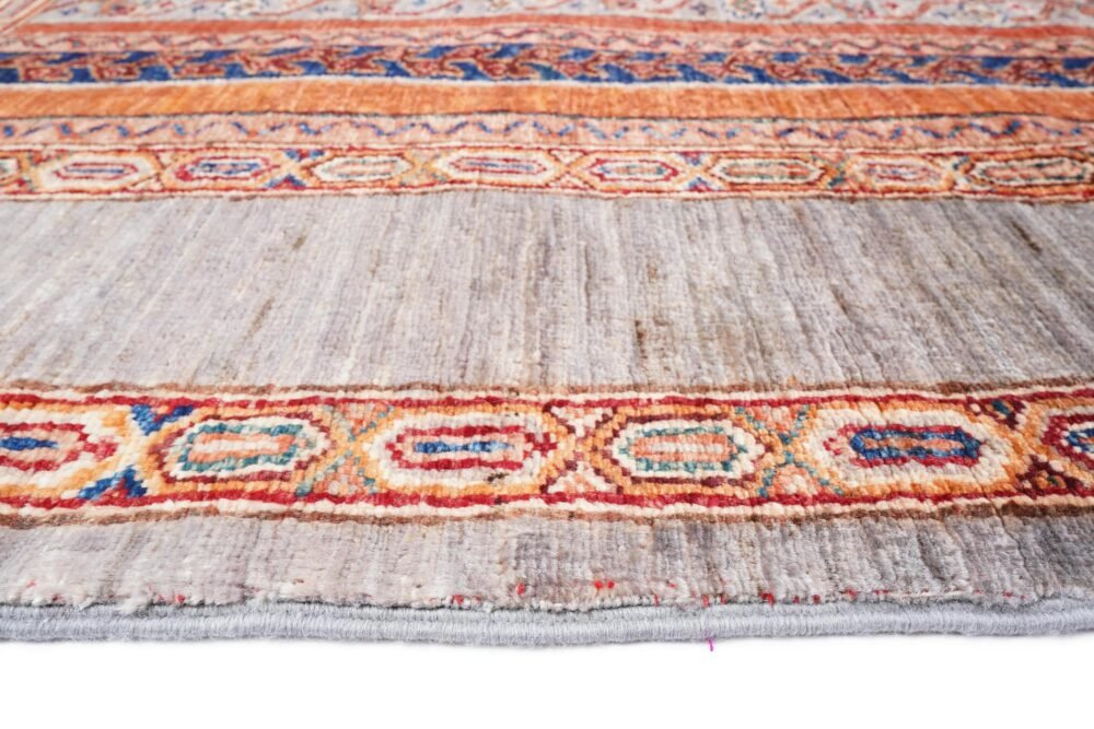 Striped Afghan Rug